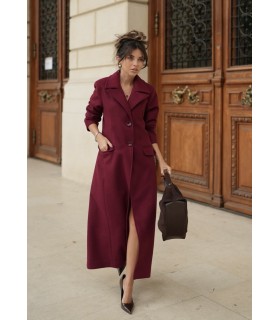 Burgundy Coat