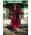 Amir Burgundy Coat