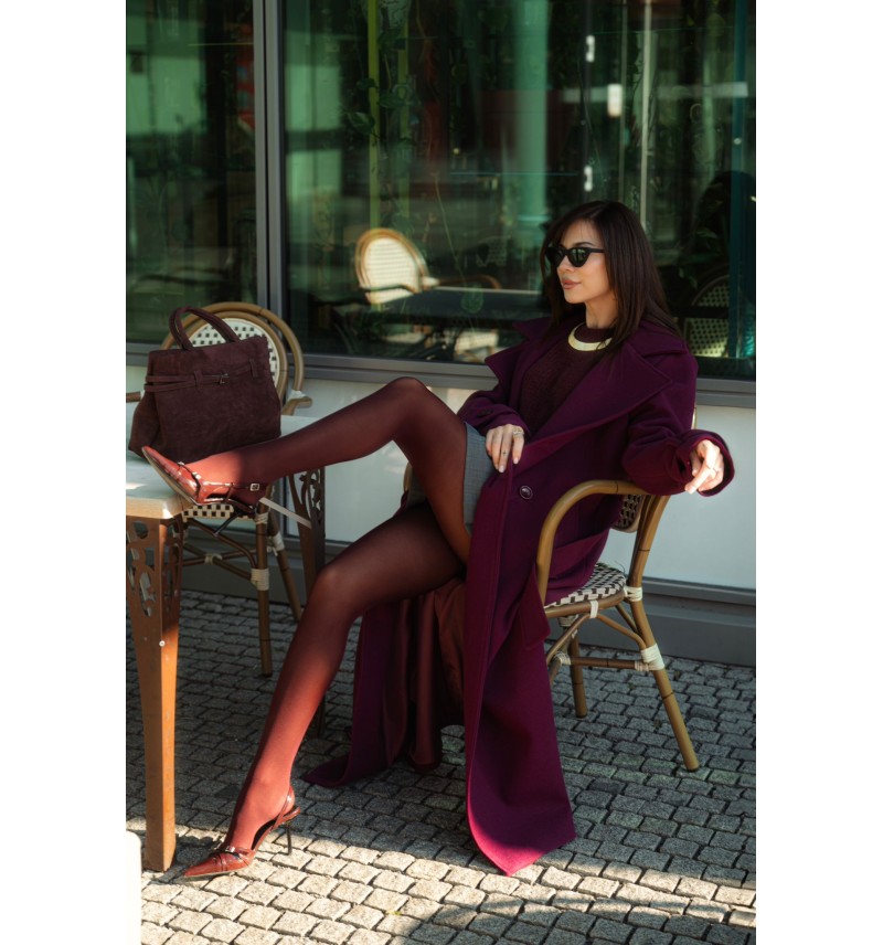Palton Amir Burgundy