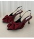 Pantofi Morena Burgundy