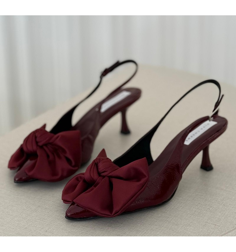 Burgundy Morena Shoes