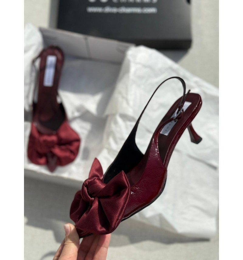 Burgundy Morena Shoes