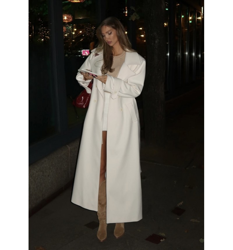 White Amir Coat