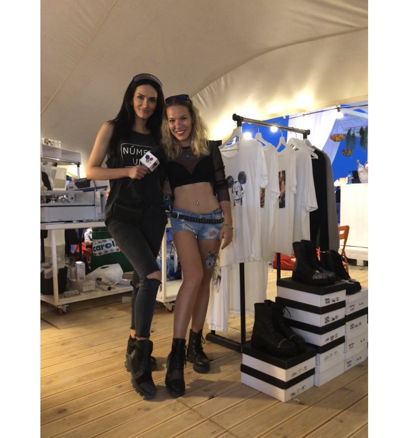 Black Transparent Boots