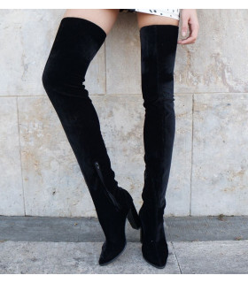 Glamorous Velvet Boots