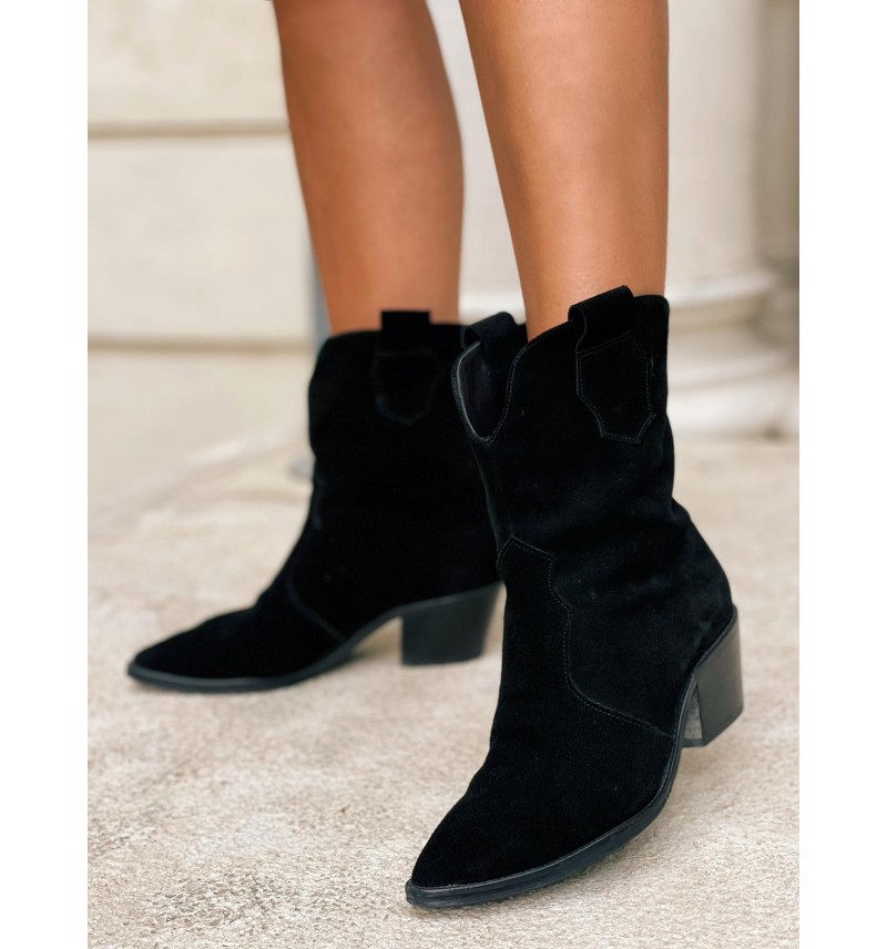 Shades Of Black Boots