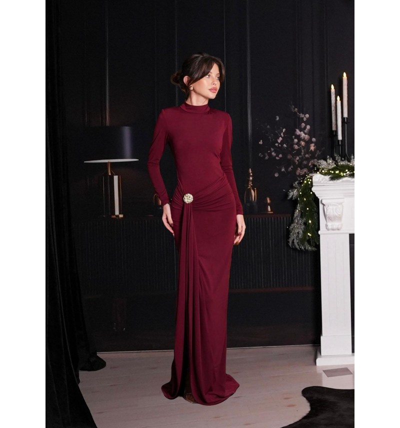 Marsala Dress