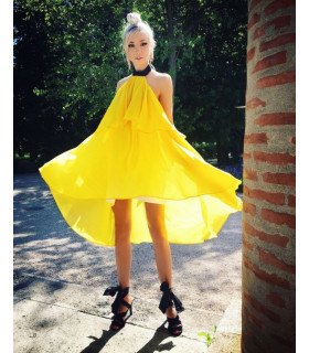 Yellow Summer  Dress