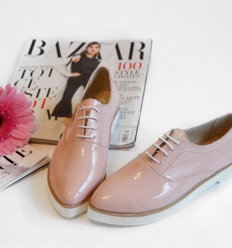 New Shine Pink Shoes