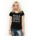 Tricou "Well Behaved Women" Black