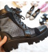 Black Transparent Boots