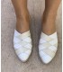 Comfy White Mules
