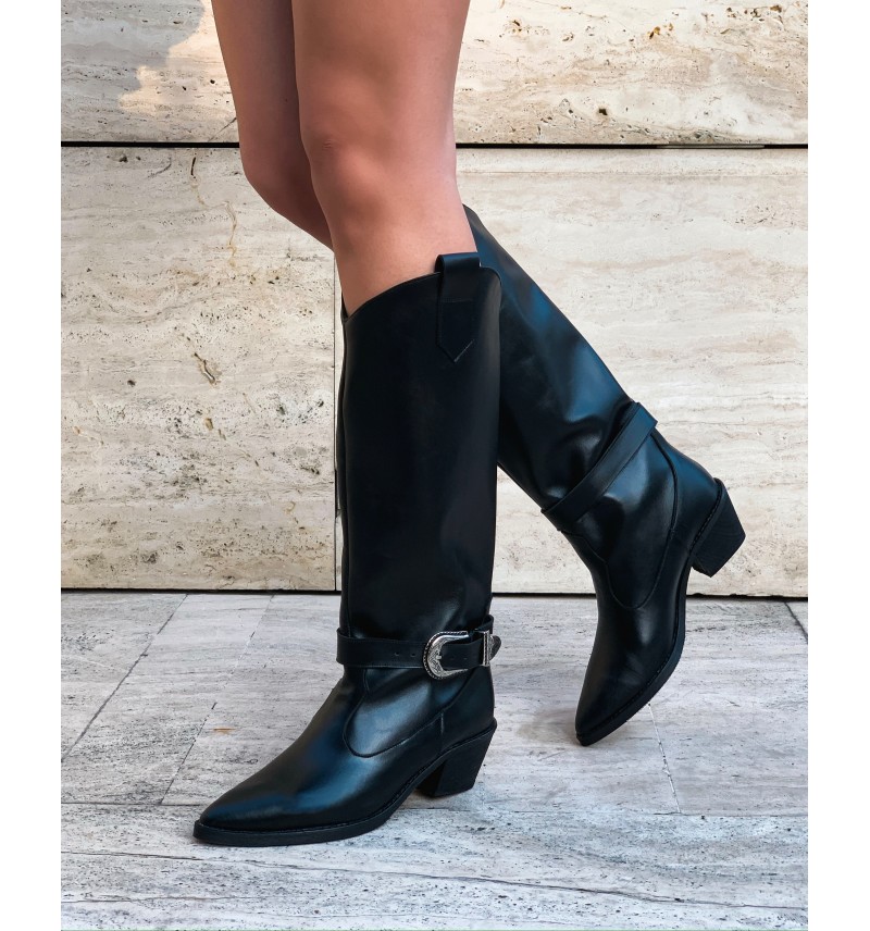 Iconic black ankle boots hotsell