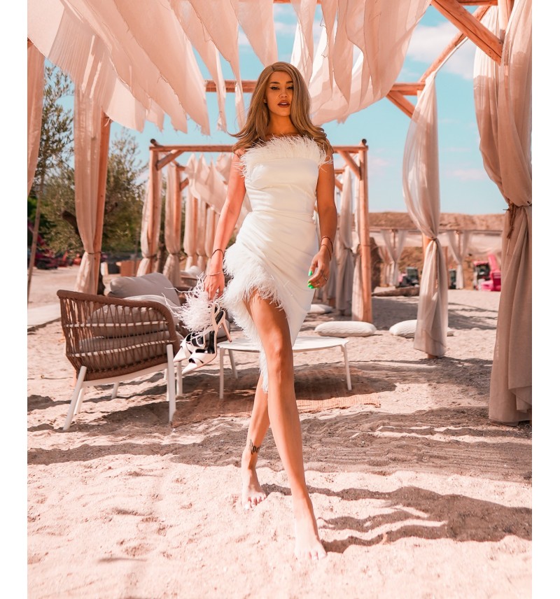 DRESS  Malibu Breeze White