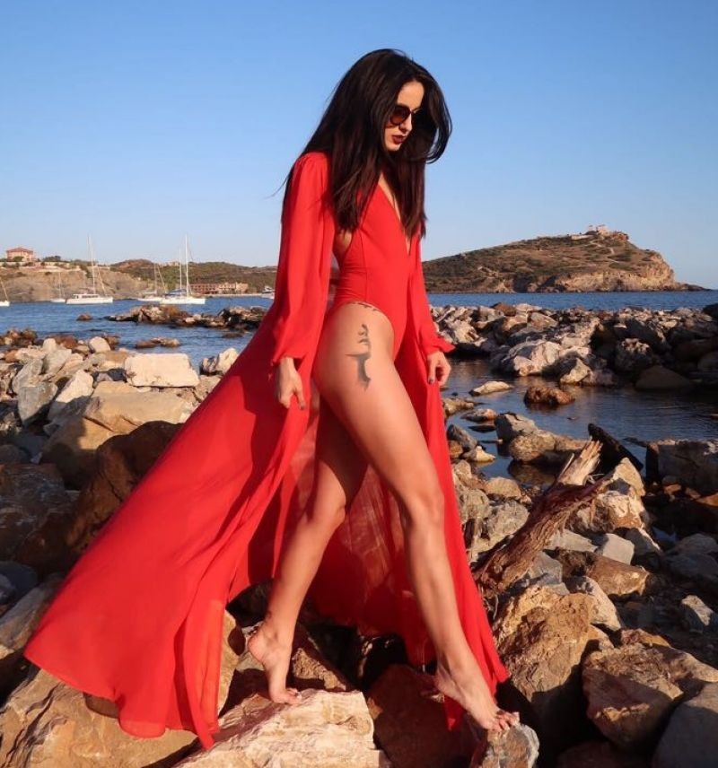 NEW Red Beach Caftan